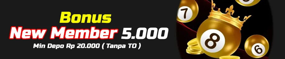 Bonus New Member Rp 5.000